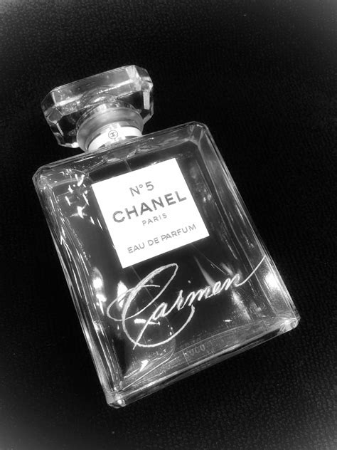 chanel perfume bottle engraving.